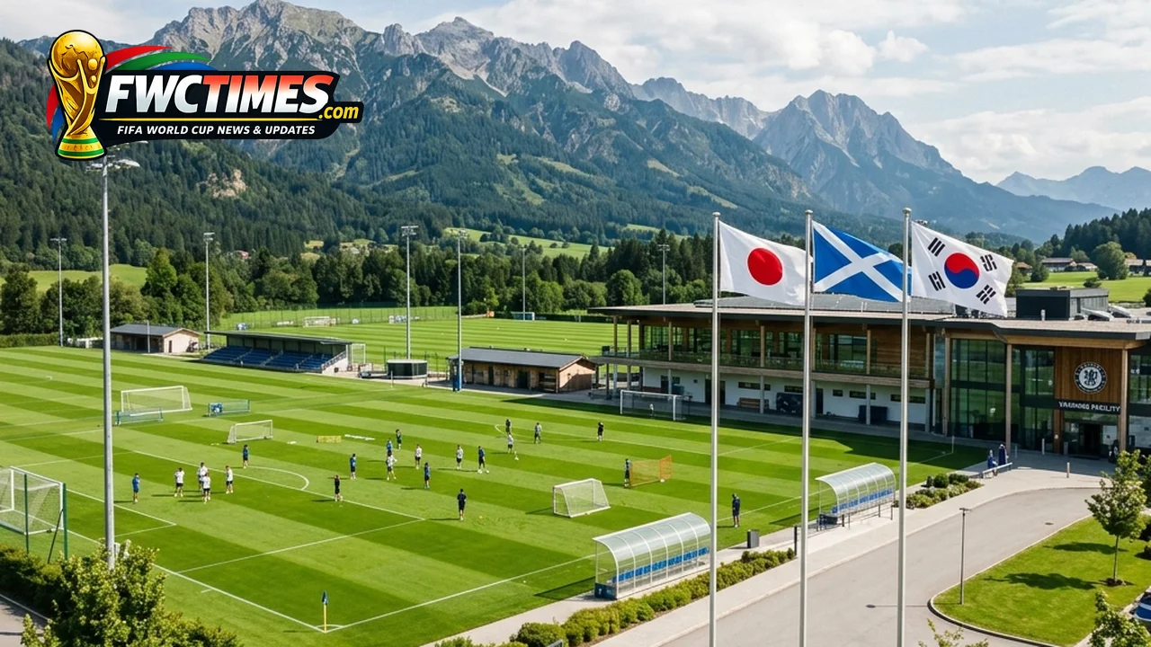 FIFA World Cup 2026 Team Base Camps Nashville Guadalajara Florida Base Camps