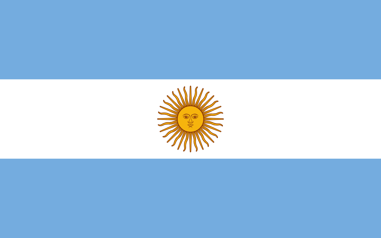 Argentina national team flag