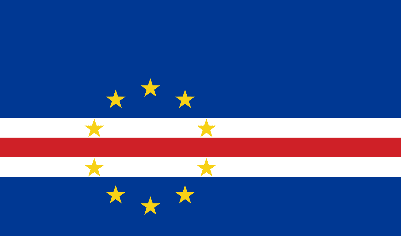 Cabo Verde national team flag