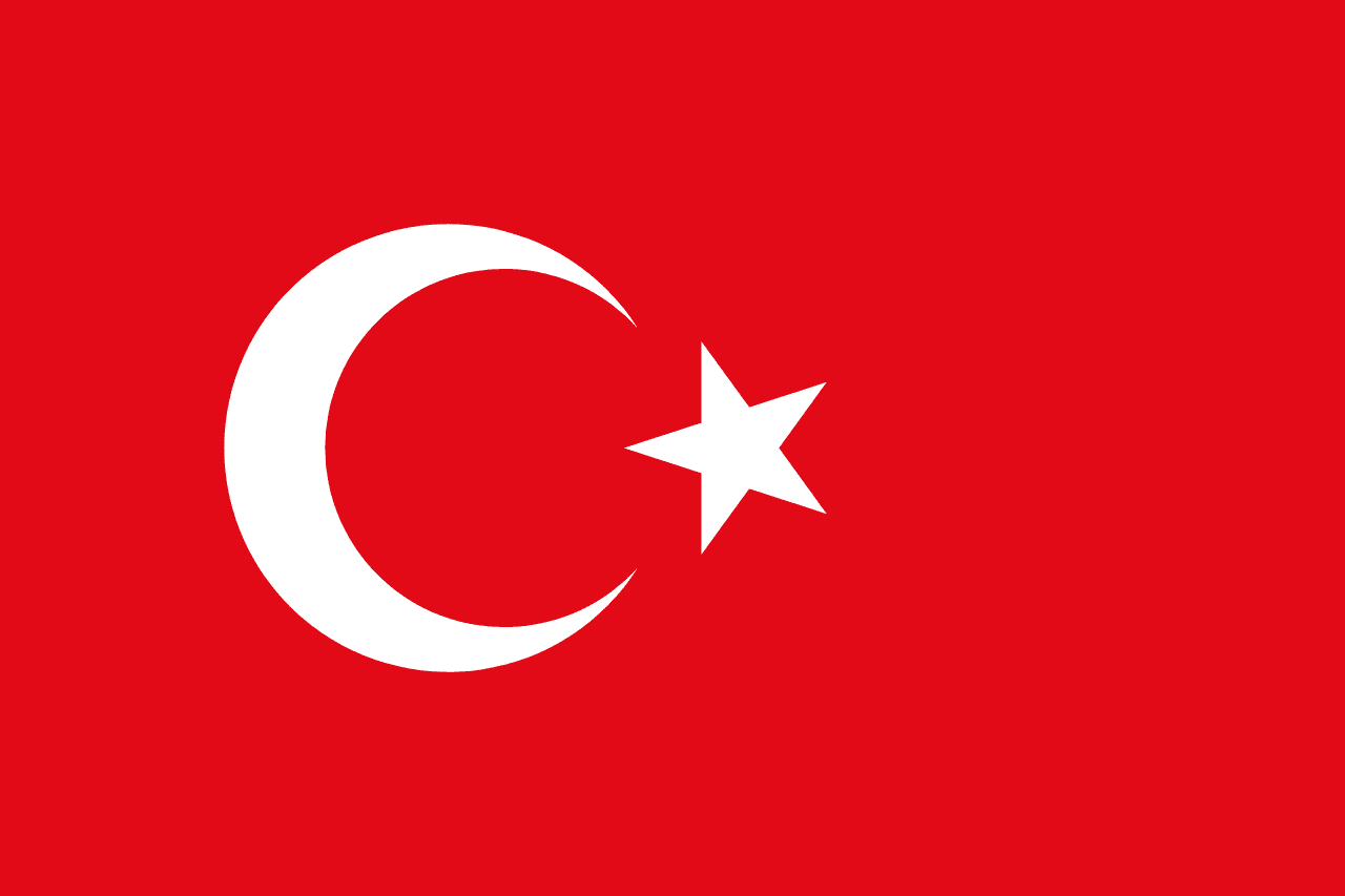 Turkey national team flag