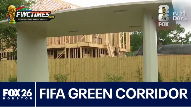 Houston Green Corridor World Cup 2026 transit route