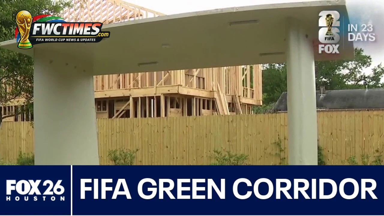 Houston Green Corridor World Cup 2026 transit route