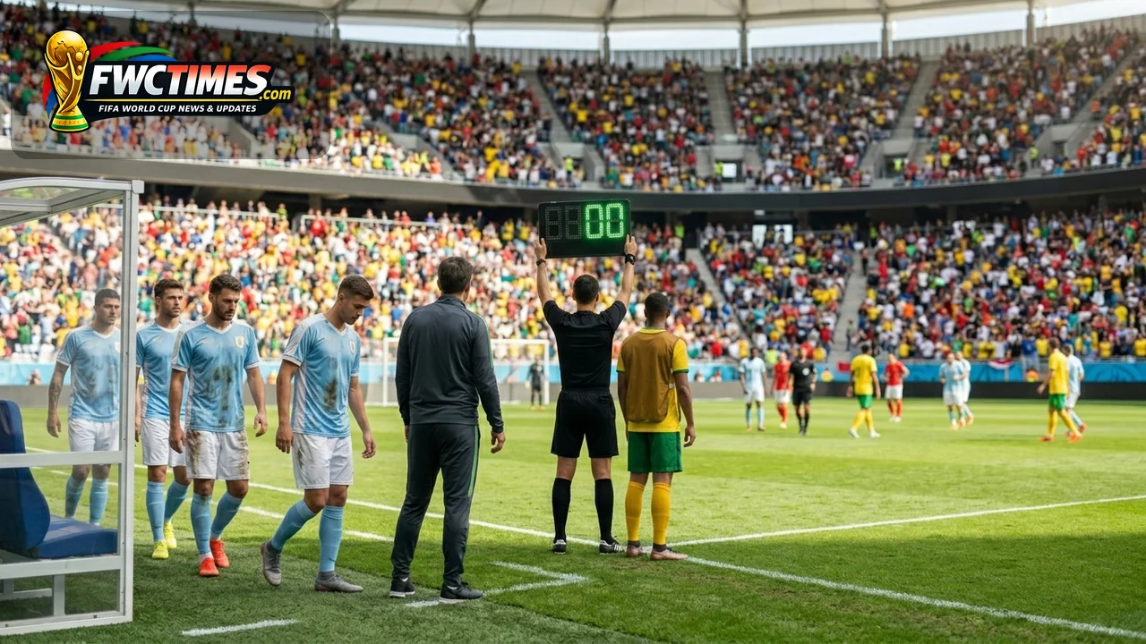 How Many Substitutes Allowed at World Cup 2026 for FIFA World Cup 2026 fans