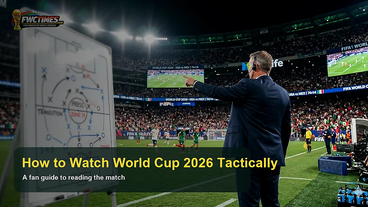 How to Watch World Cup 2026 Tactically - A Fan Guide