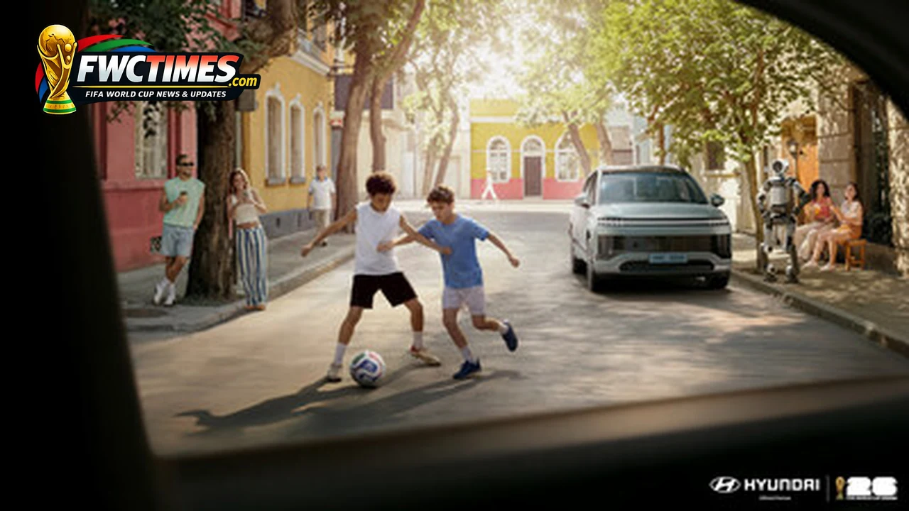 Hyundai Boston Dynamics World Cup campaign with Atlas and Son Heung-min