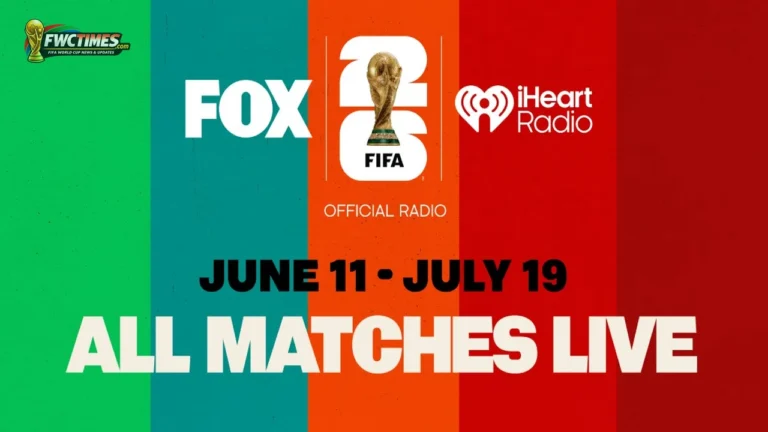 World Cup 2026 audio coverage on iHeart and FOX for all 104 matches