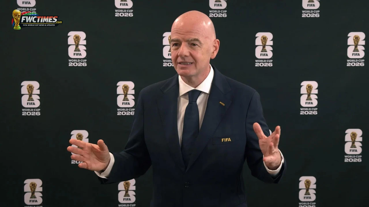 Gianni Infantino outlines World Cup 2026 final plans before kickoff