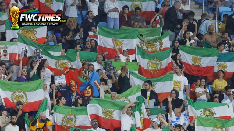 Iran Lion and Sun flag FIFA World Cup dispute