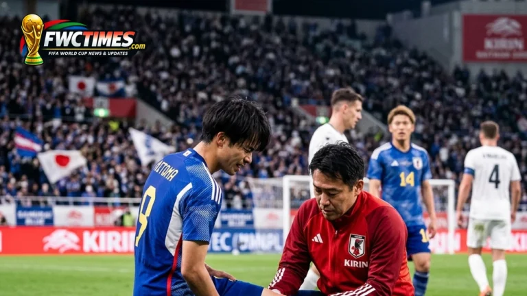 Kaoru Mitoma Faces World Cup 2026 Injury Race After Hamstring Setback