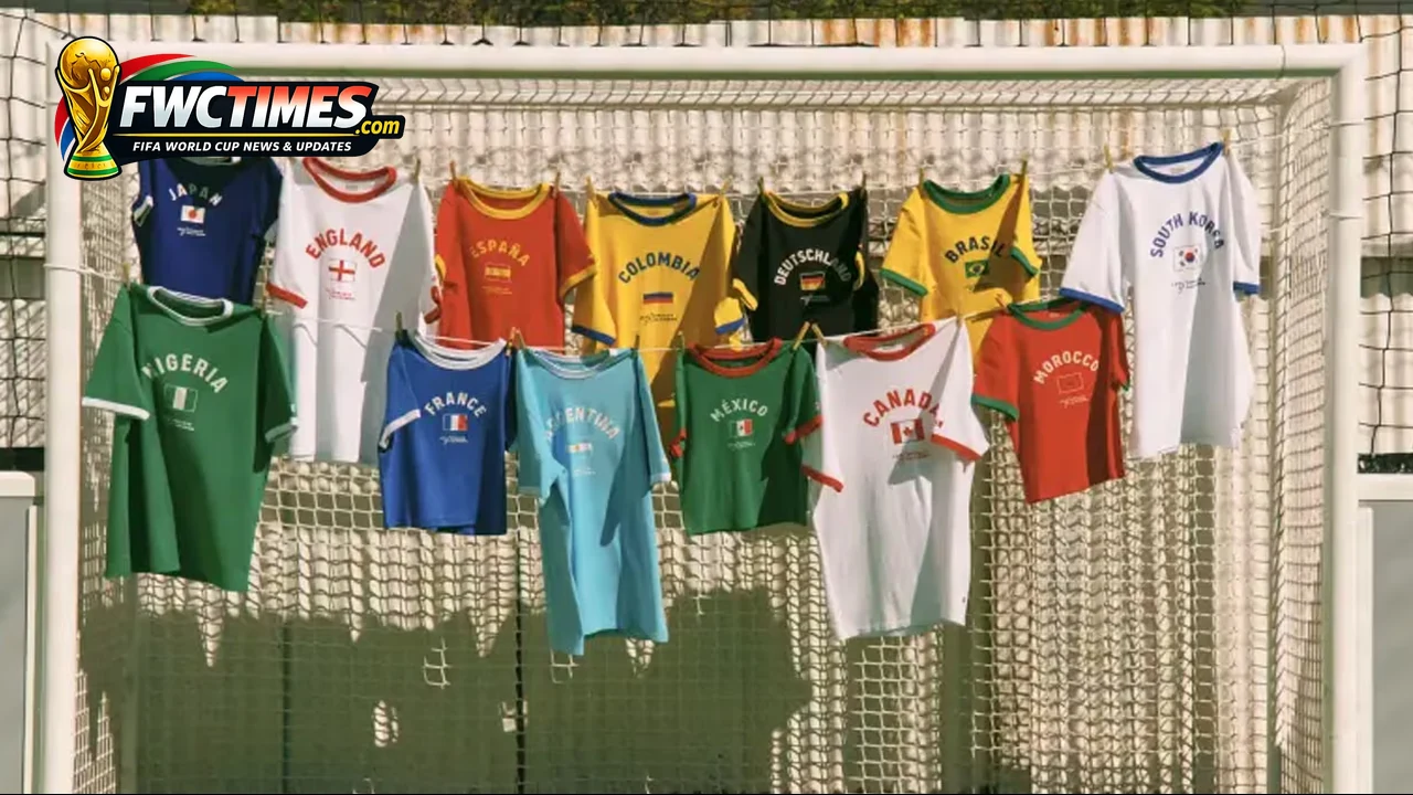 Levi’s World Cup ringer T-shirt collection for 2026