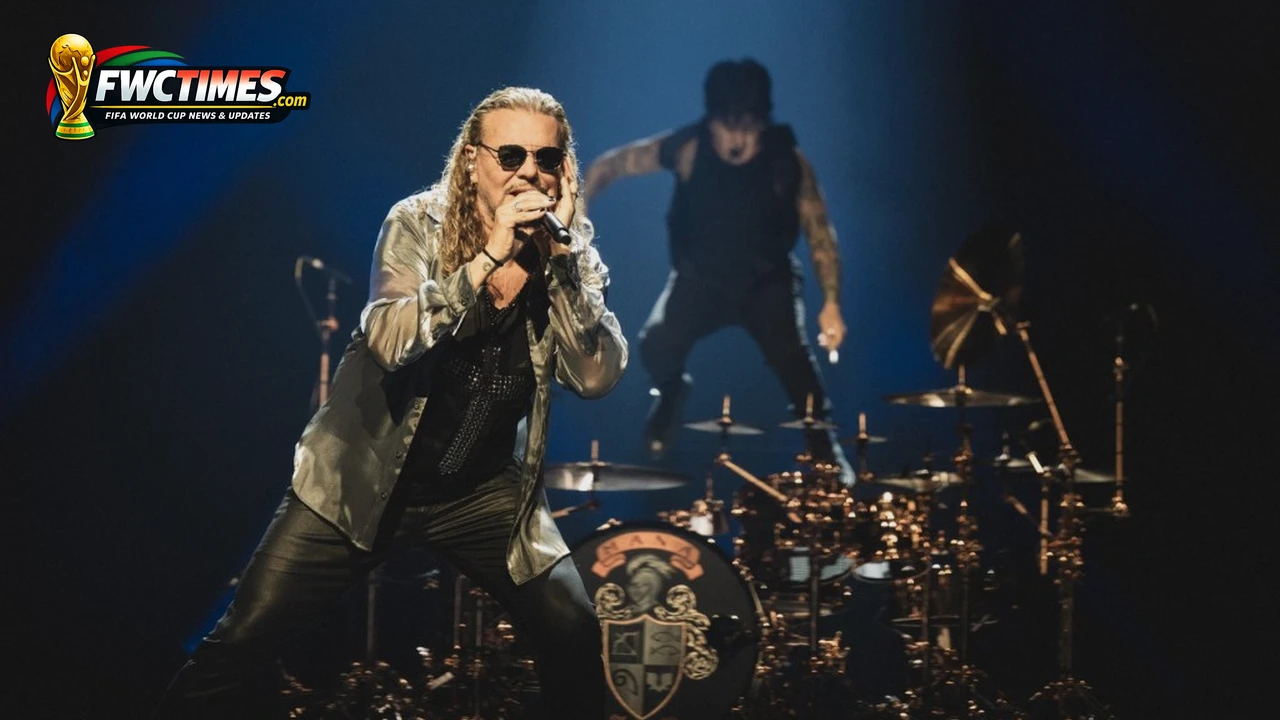 Maná World Cup 2026 opening ceremony Mexico City performance image