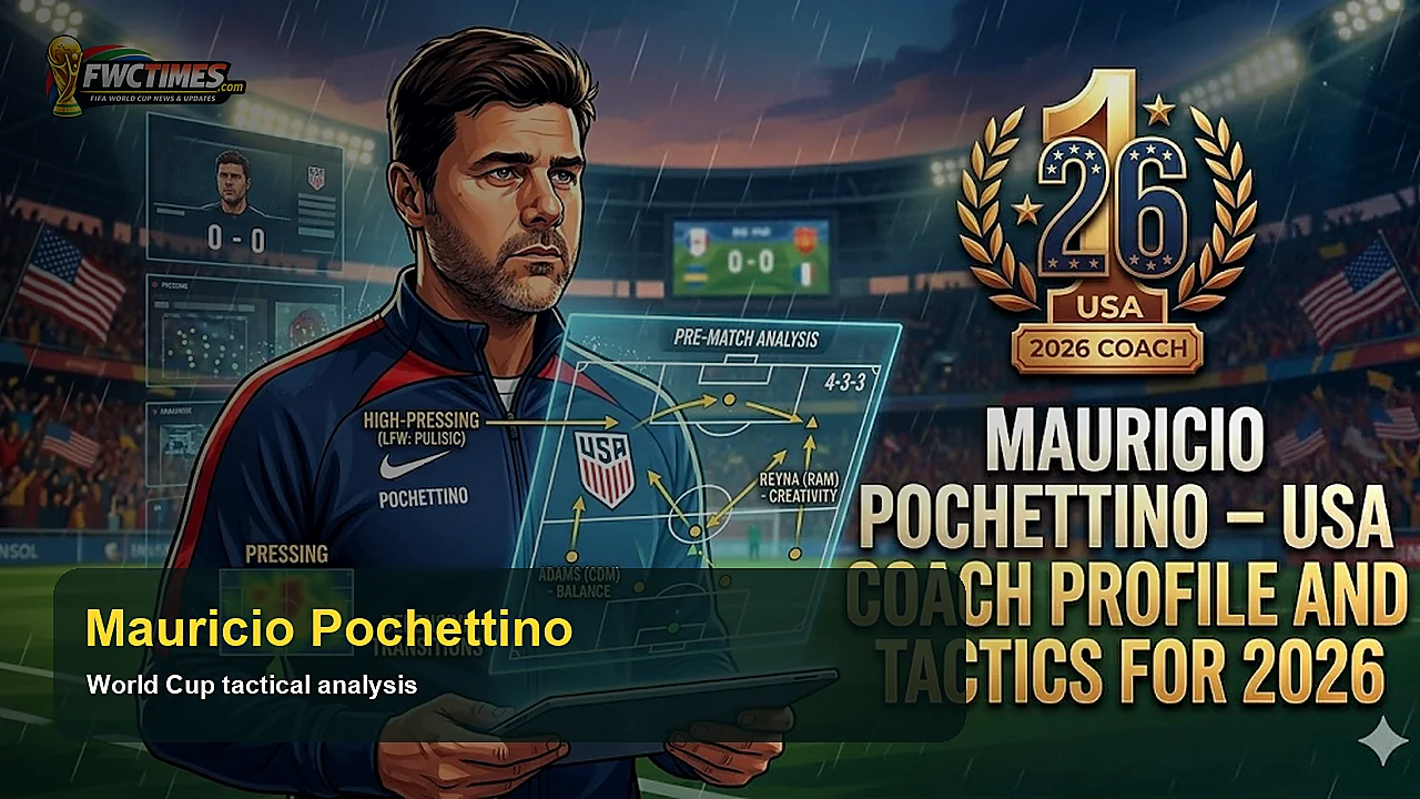 Mauricio Pochettino - USA Coach Profile and Tactics for 2026