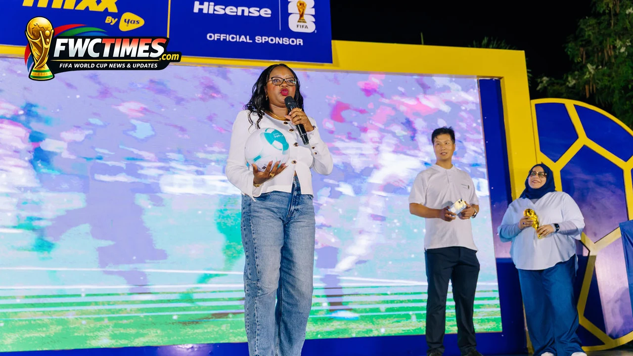 Mixx Hisense Tanzania World Cup campaign promotion event