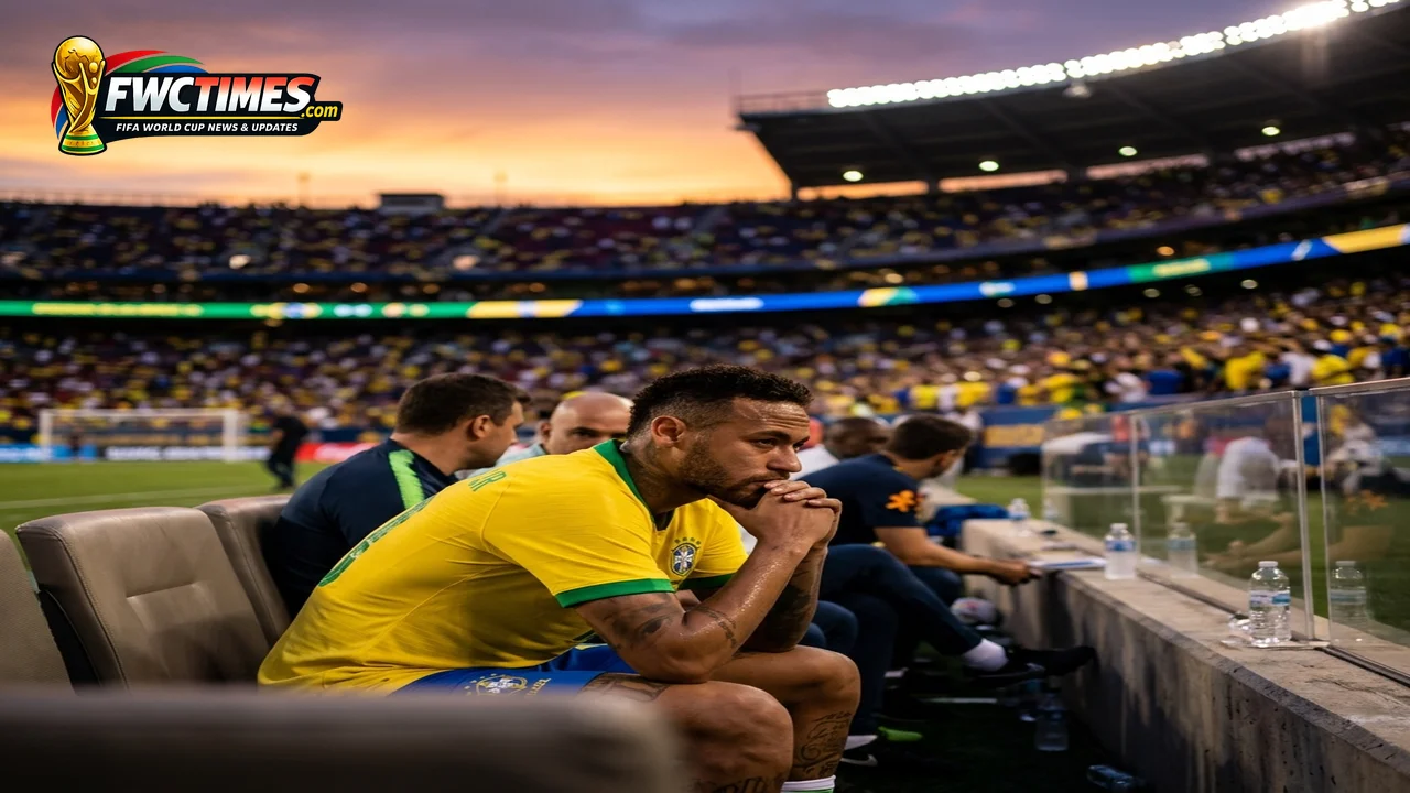 Neymar World Cup fitness update Carlo Ancelotti Brazil squad