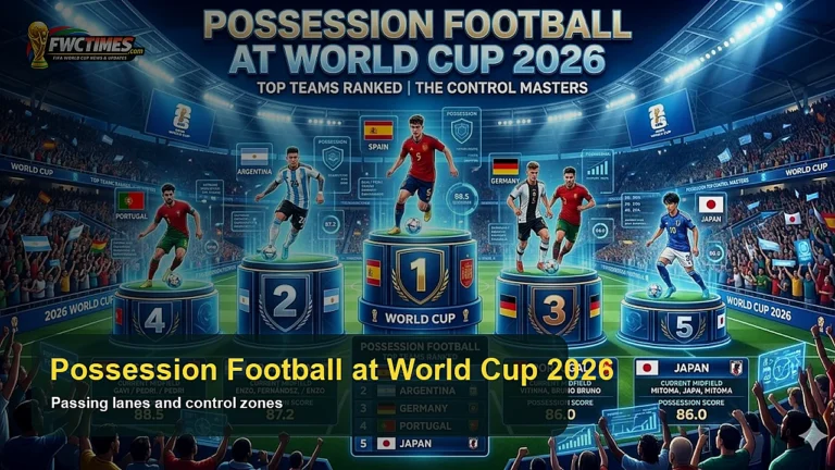 Possession Football at World Cup 2026 - Top Teams Ranked