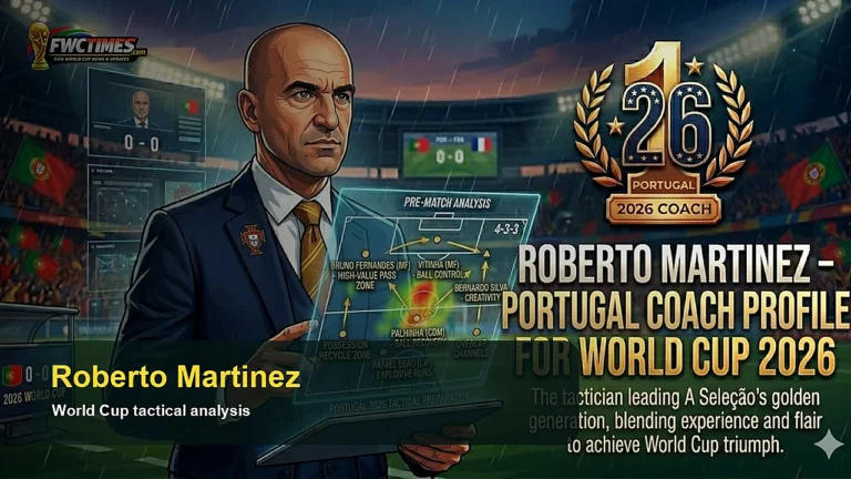 Roberto Martinez - Portugal Coach Profile for World Cup 2026