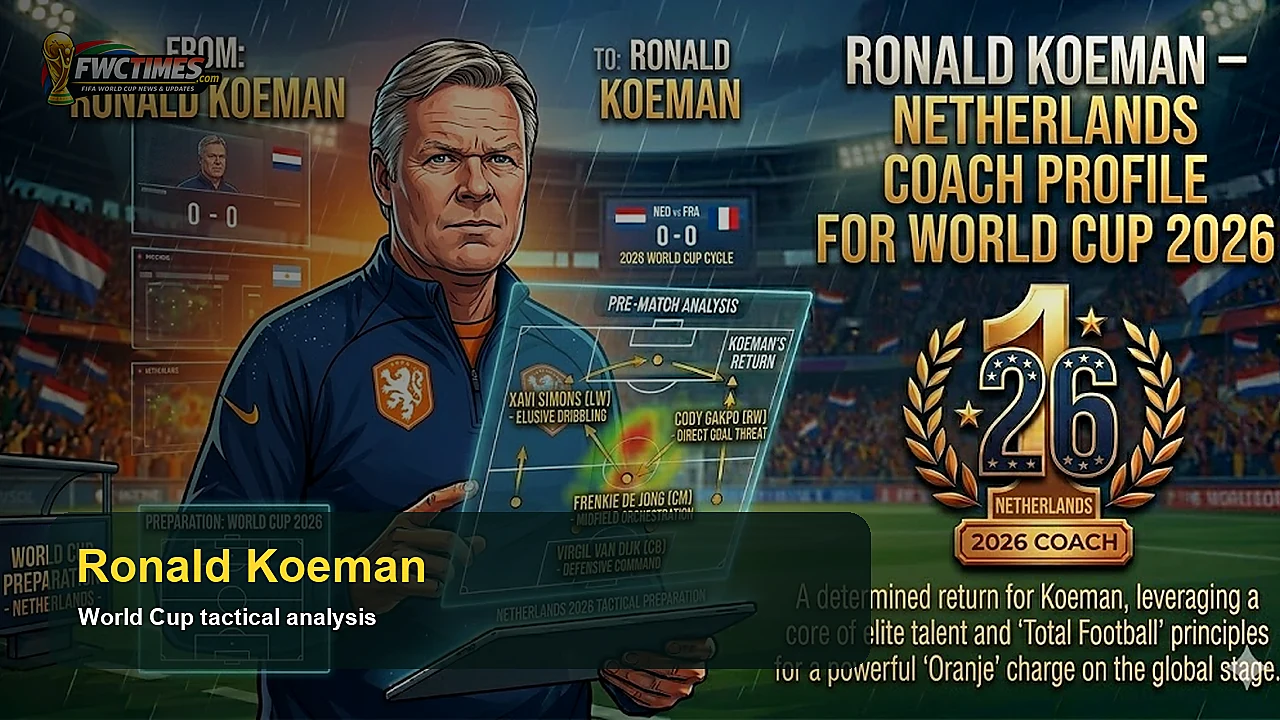 Ronald Koeman - Netherlands Coach Profile for World Cup 2026