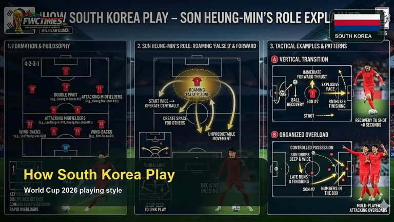 How South Korea Play - Son Heung-min's Role Explained