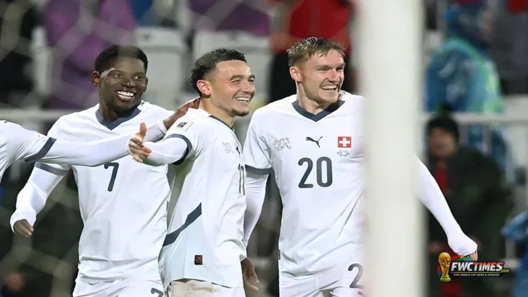 Switzerland Name Experienced Squad For World Cup 2026