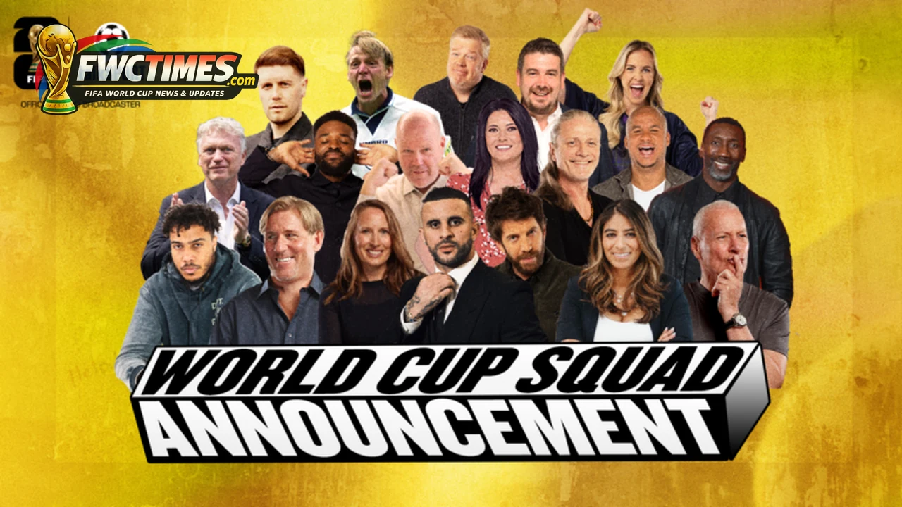 talkSPORT World Cup 2026 broadcast squad with Kyle Walker and David Moyes