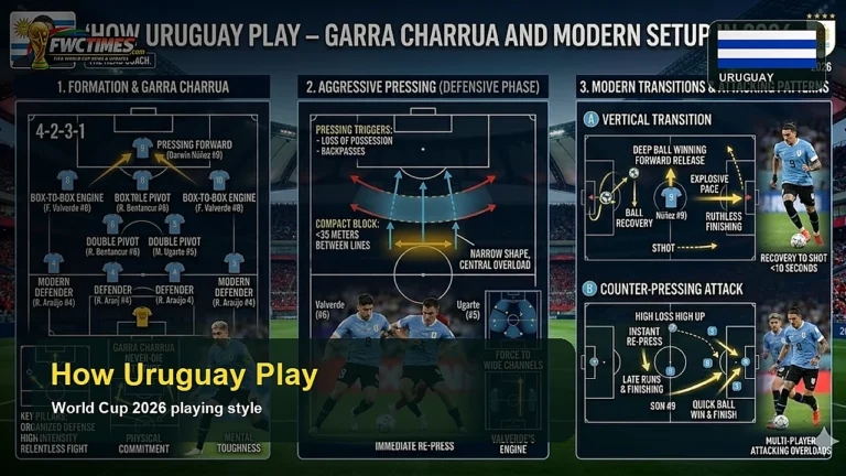 How Uruguay Play - Garra Charrua and Modern Setup in 2026
