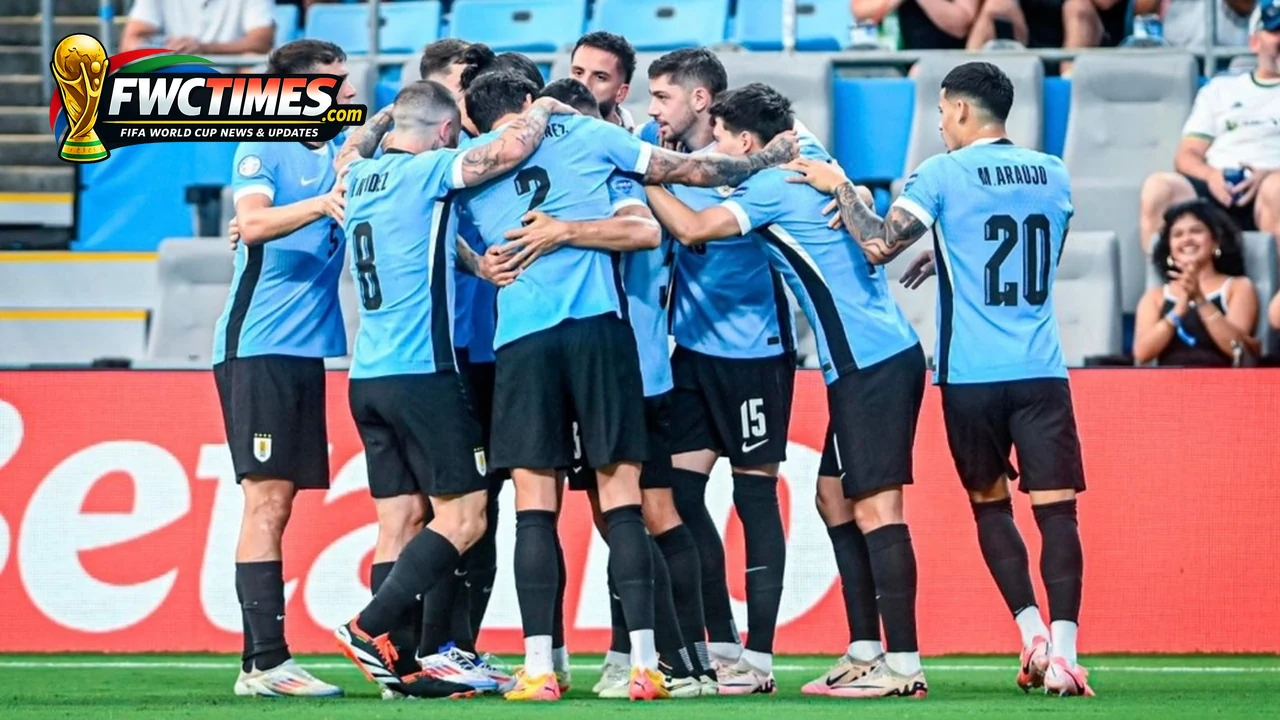 Uruguay World Cup 2026 squad featuring Federico Valverde and Ronald Araujo