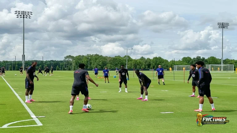Mauricio Pochettino at the U.S. Soccer National Training Center before World Cup 2026