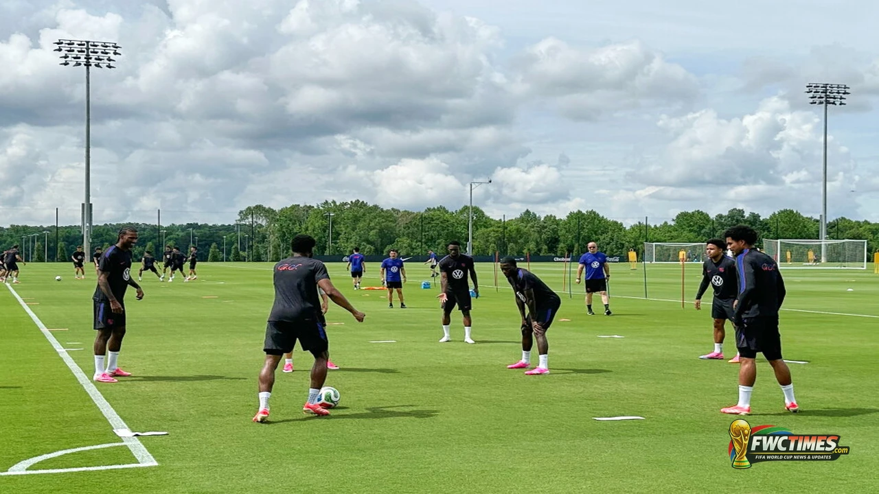 Mauricio Pochettino at the U.S. Soccer National Training Center before World Cup 2026