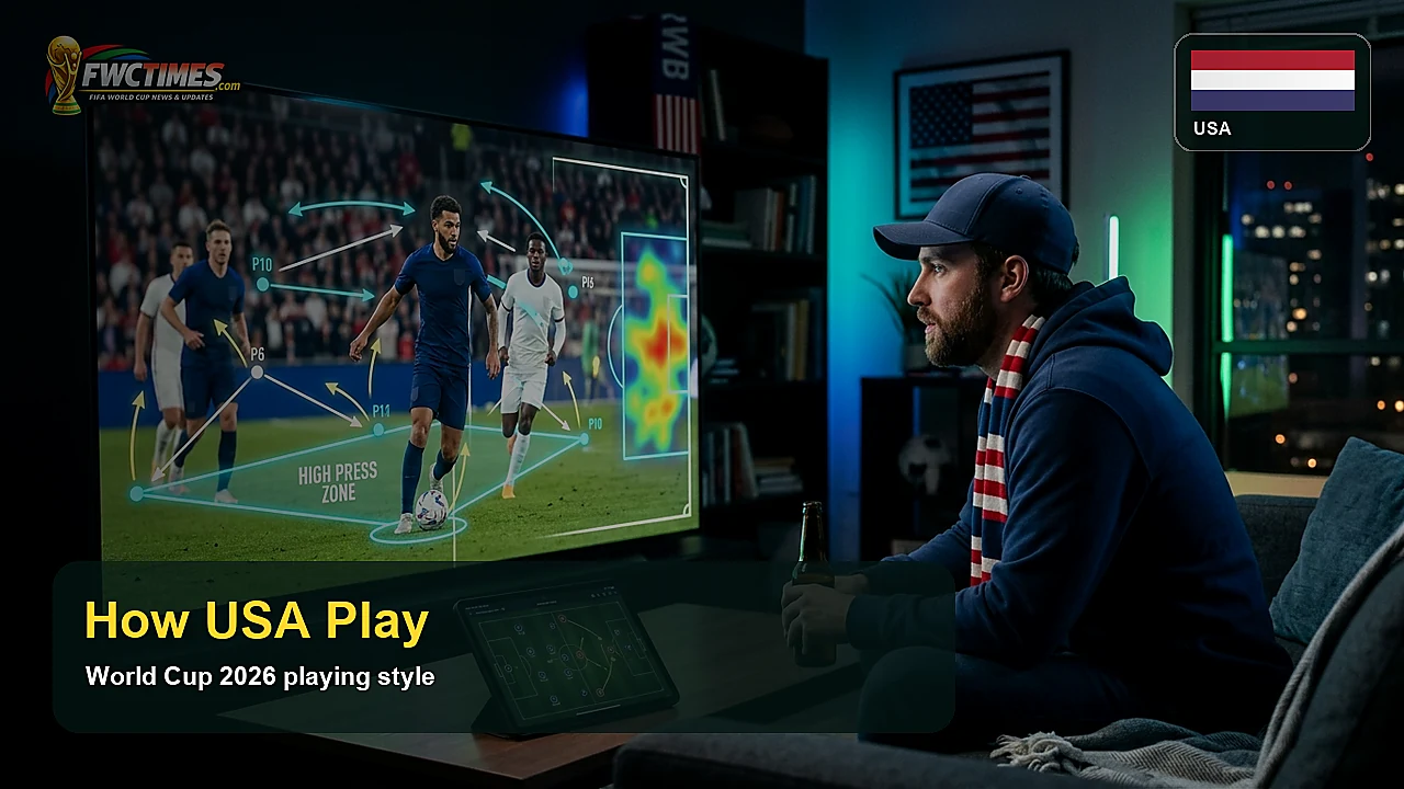 How USA Play - Pressing and Counter Attack in 2026