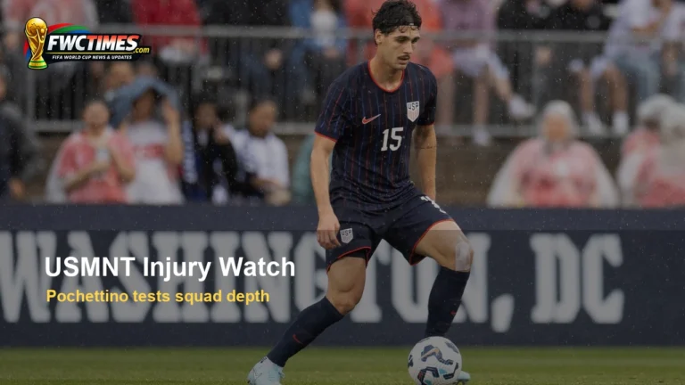 USMNT injury bug before World Cup 2026 squad selection