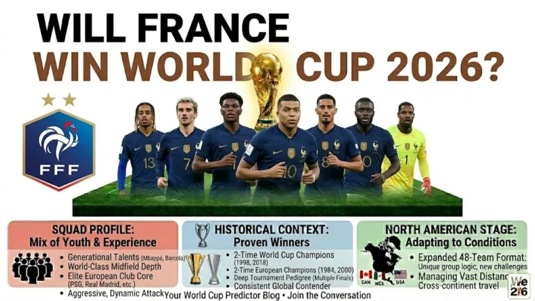 France World Cup 2026 chances and prediction