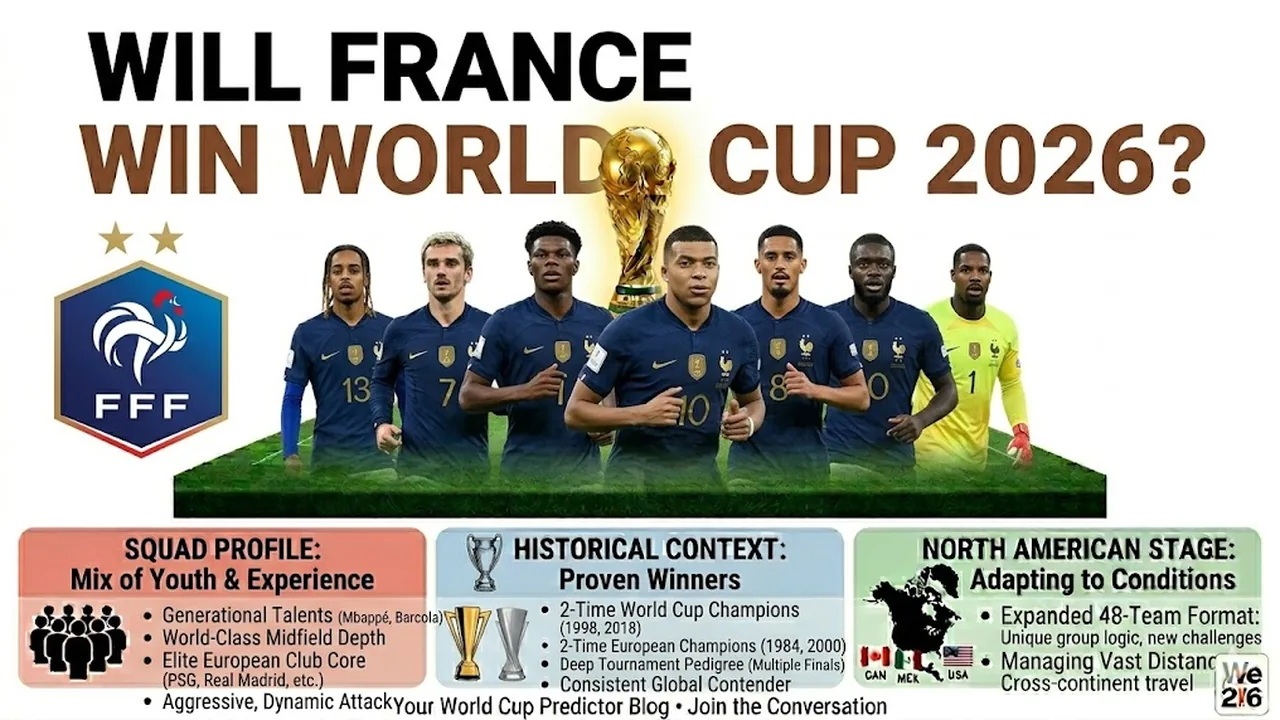 France World Cup 2026 chances and prediction