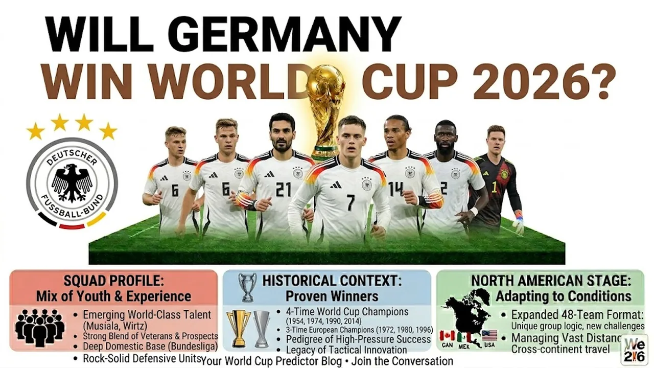 Germany World Cup 2026 chances and prediction