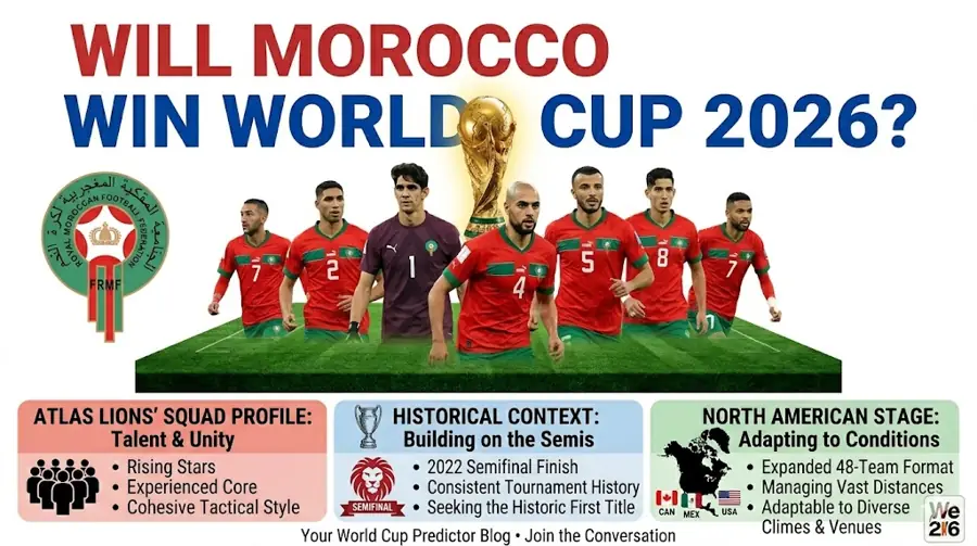 Morocco World Cup 2026 chances and prediction