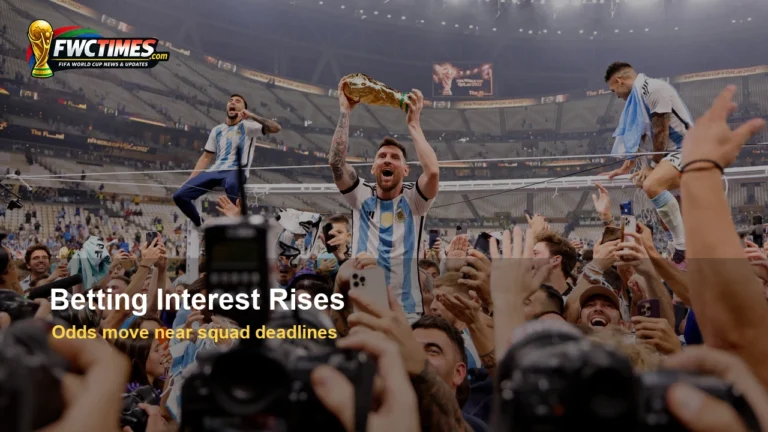 World Cup 2026 betting guide odds interest before kickoff