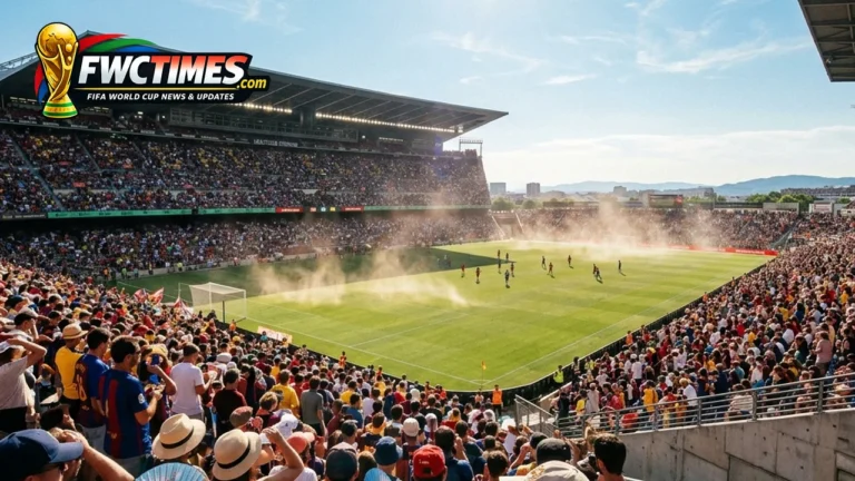 World Cup 2026 extreme heat warning Miami Kansas City Philadelphia open air stadiums