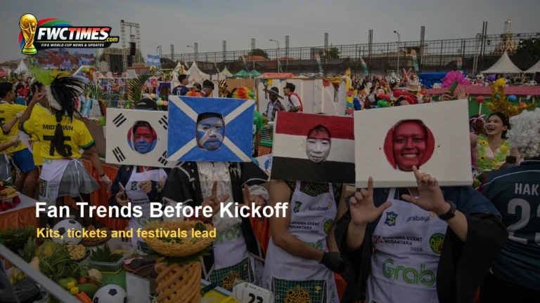 World Cup 2026 fan trends with supporters kits tickets and festivals