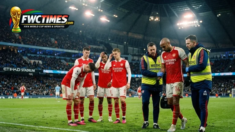 World Cup 2026 injury crisis player stretchered off pitch medical staff