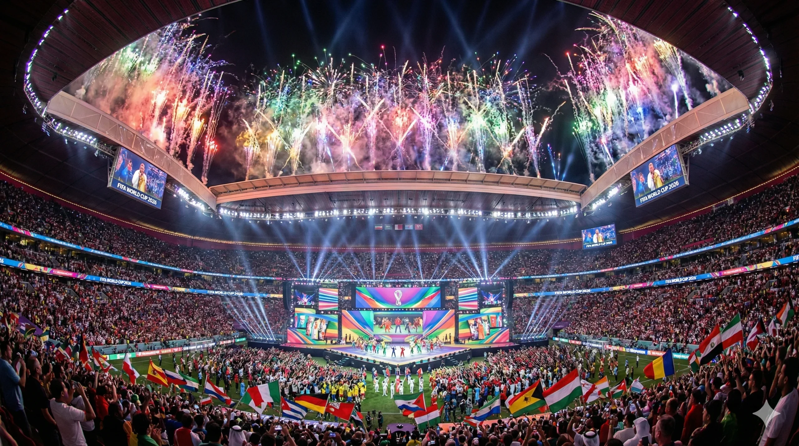 World Cup 2026 opening ceremony live show at Mexico City Stadium
