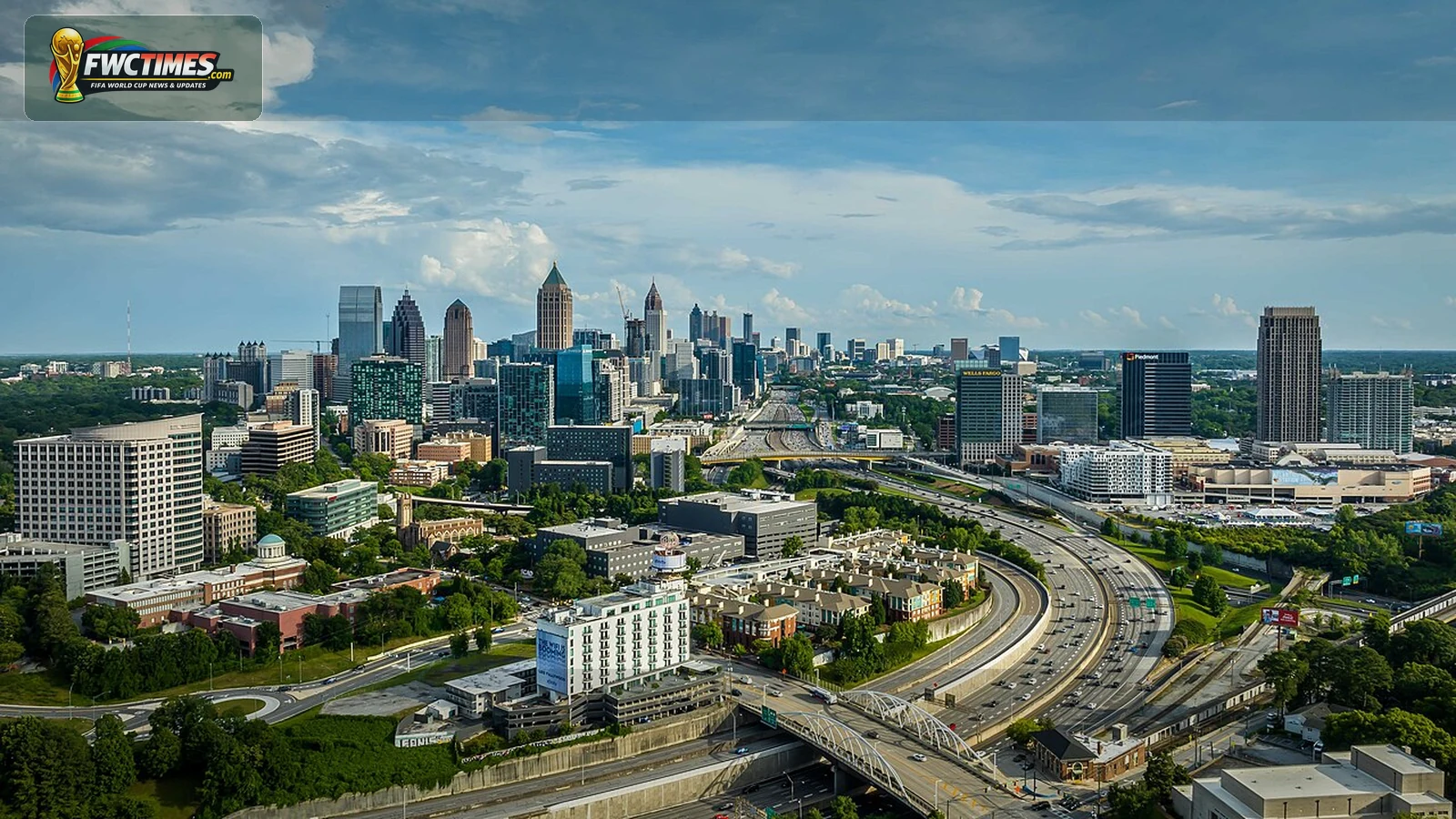 Atlanta skyline photo for World Cup 2026 wallpaper