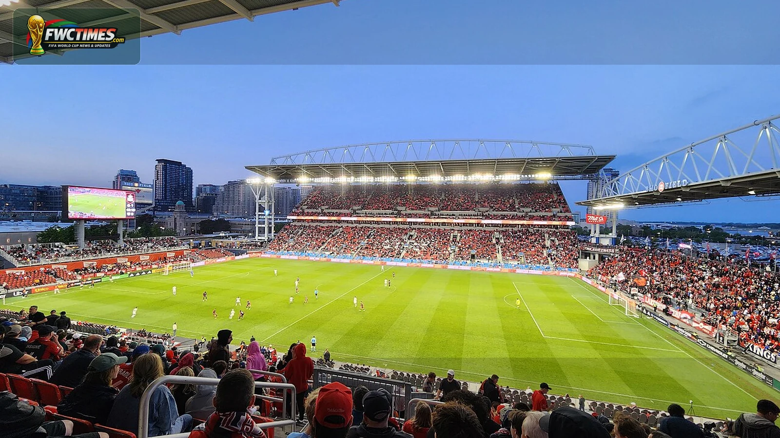 Real BMO Field photo for World Cup 2026 wallpaper