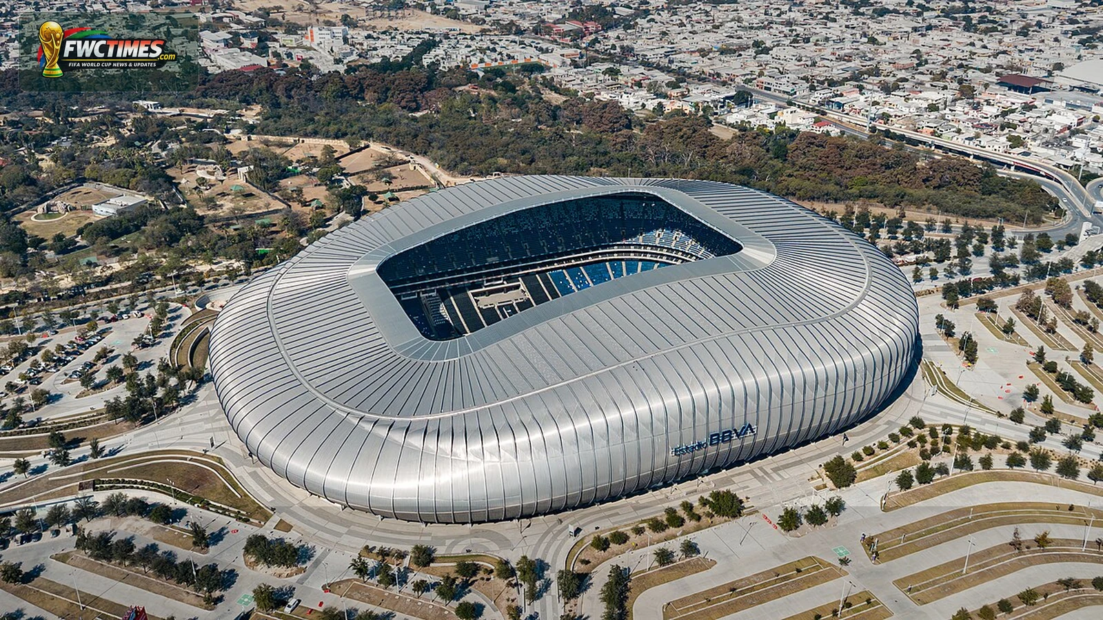 Real Estadio BBVA photo for World Cup 2026 wallpaper