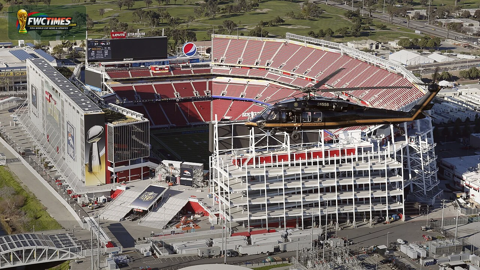 Levi's Stadium exterior for World Cup 2026