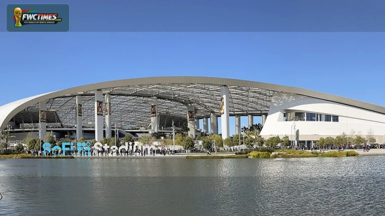 Real SoFi Stadium photo for World Cup 2026 wallpaper