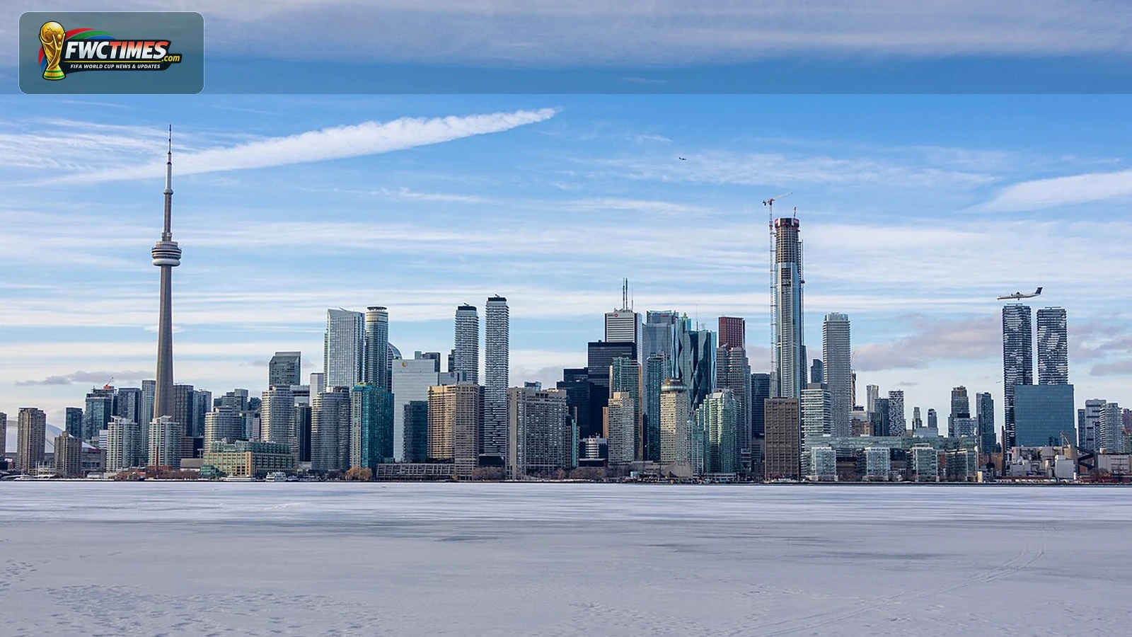 Toronto skyline photo for World Cup 2026 wallpaper