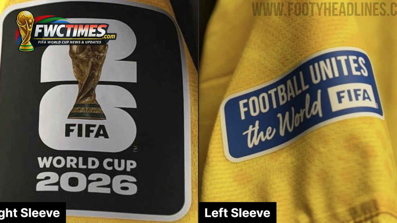 World Cup 2026 sleeve badges for team kits