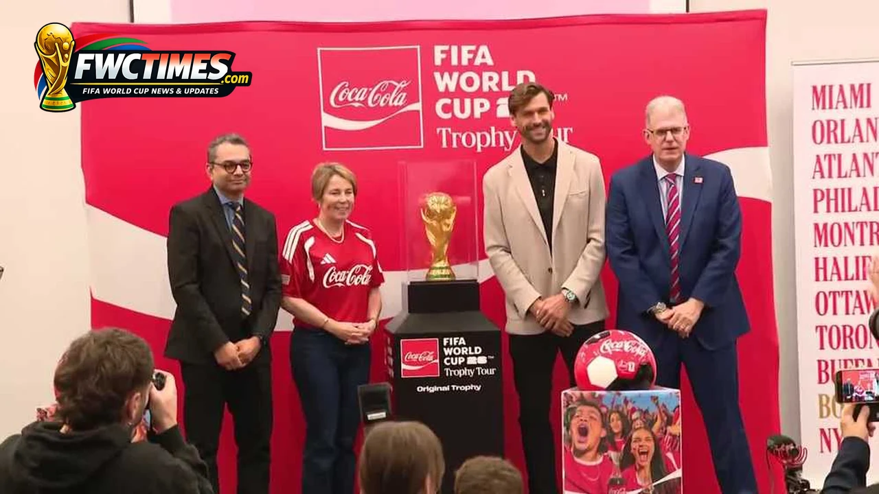 World Cup Trophy Massachusetts stop before Boston Stadium matches