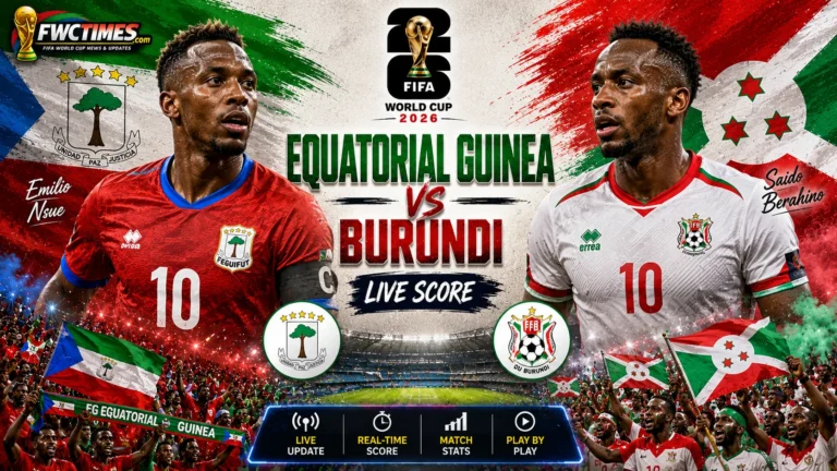 Equatorial Guinea vs Burundi Live Score, Result & Lineups Pre-World Cup Friendly