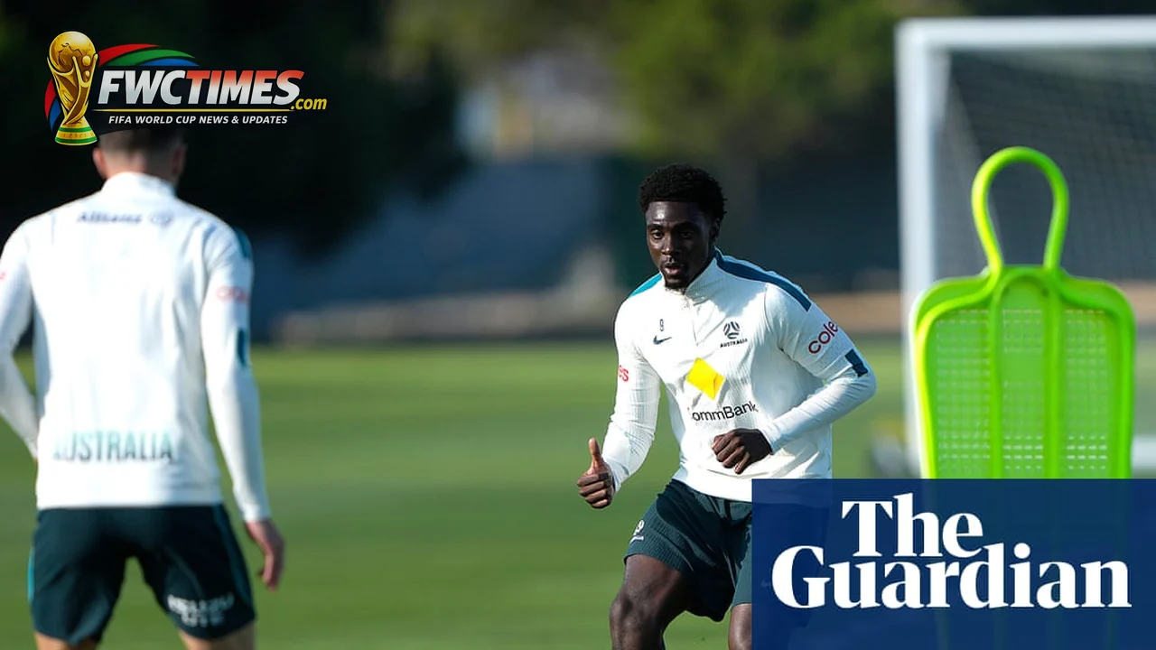 Australia players train before Paraguay World Cup 2026 group match