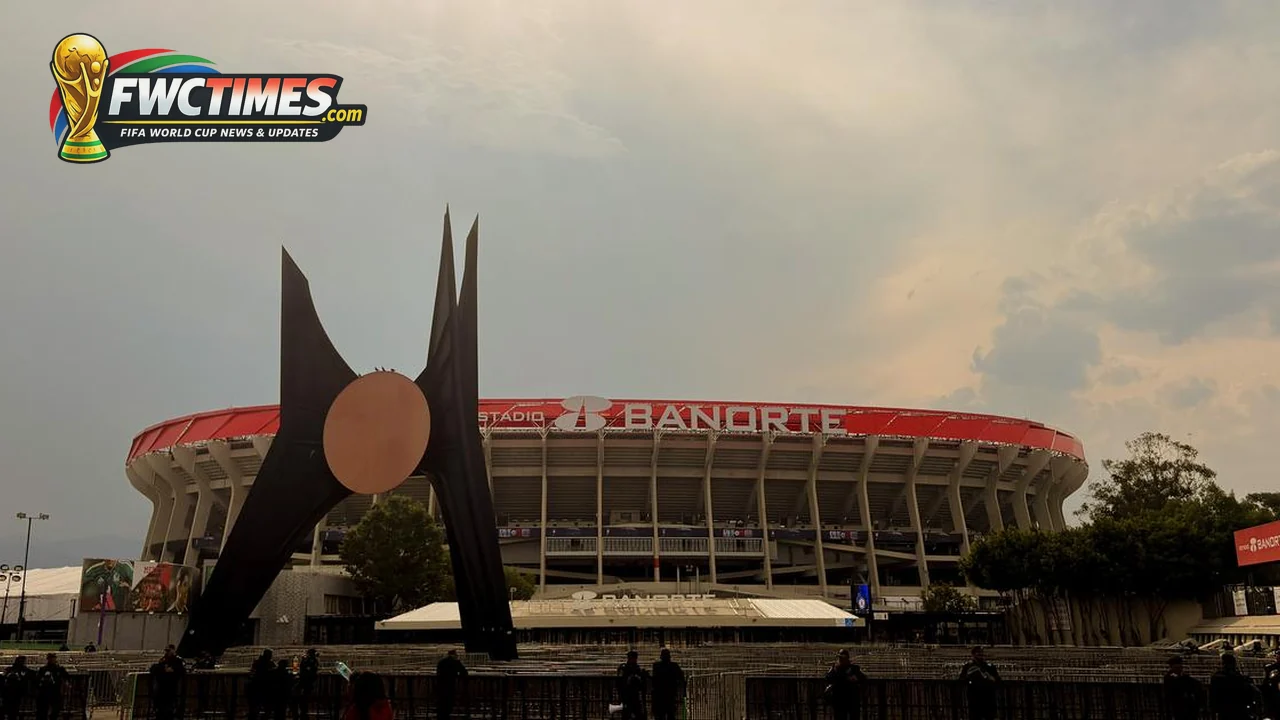 Estadio Azteca stands before a World Cup hospitality dispute reaches FIFA